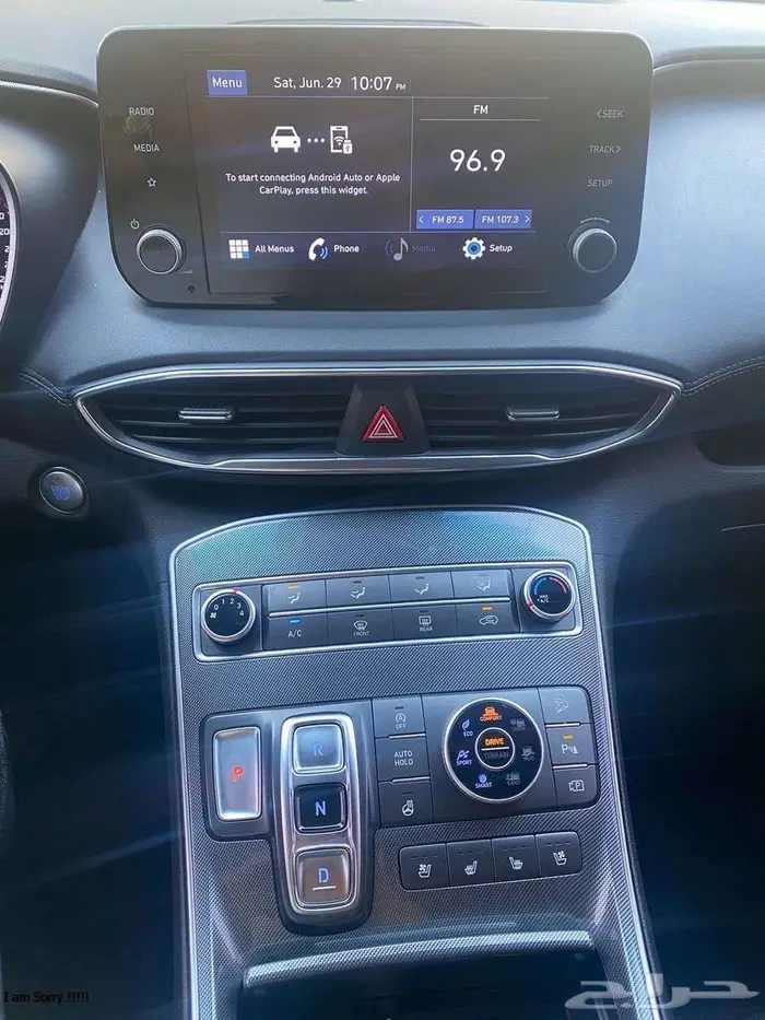 هيونداي 2021 سنتافي ديزل فل كامل دبل7 ركاب استيراد كوريا 18