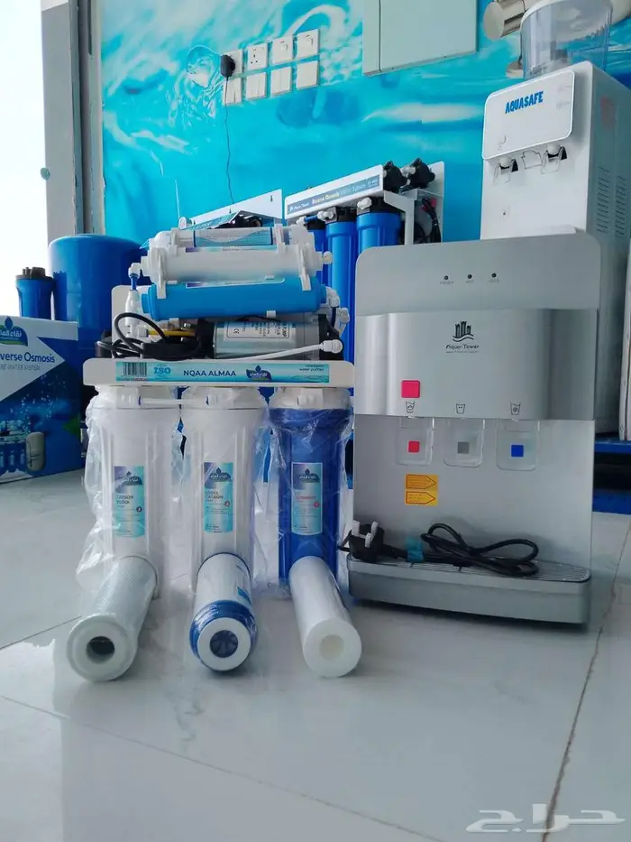 فلتر مياه مع برادة وهدية فلتر دش   عرض خاص في نجران 1