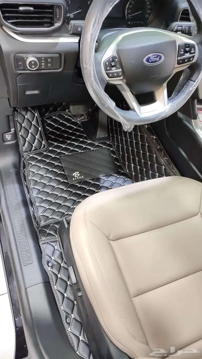 ارضيات جلد فاخره لجميع السيارات 16