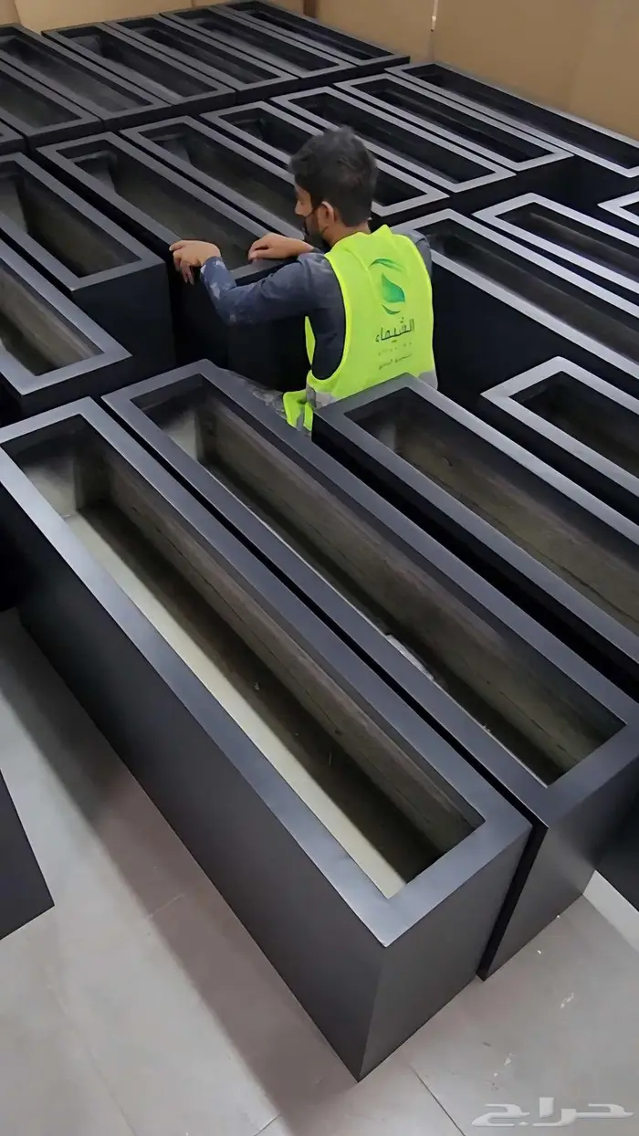 احواض جاهزة للزراعة فايبر كبيرة ومراكن بسعر المصنع الاحساء 34