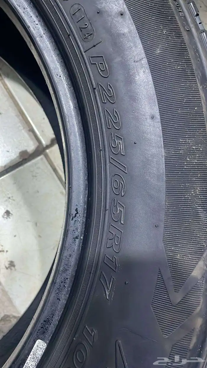 225 65 17 طقم كفرات تاريخ 24 2