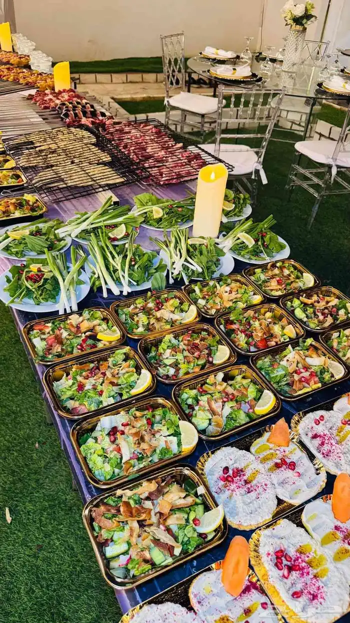 معلم مشويات خارجية مشاوي شواء مشوي شواي مقلقل دوار السعادة 3