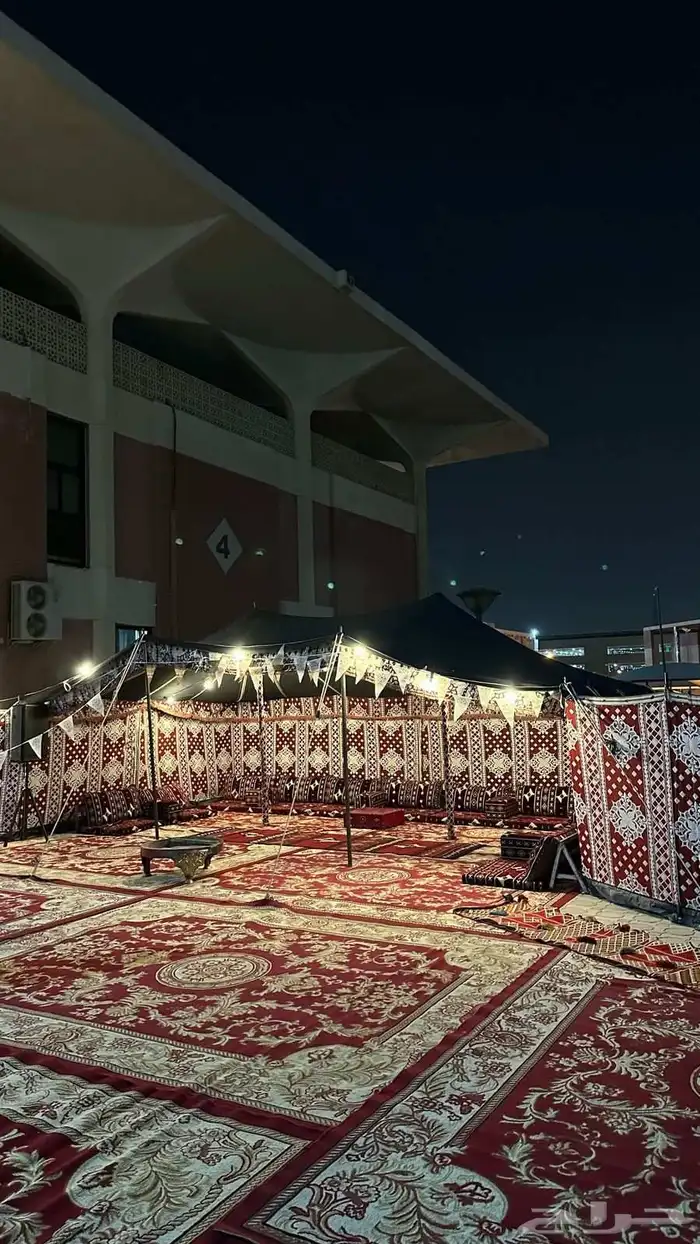 تجهيز وتنسيق حفلات مناسبات زفاف تأجير كراسي طاولات كوش مخيما 15