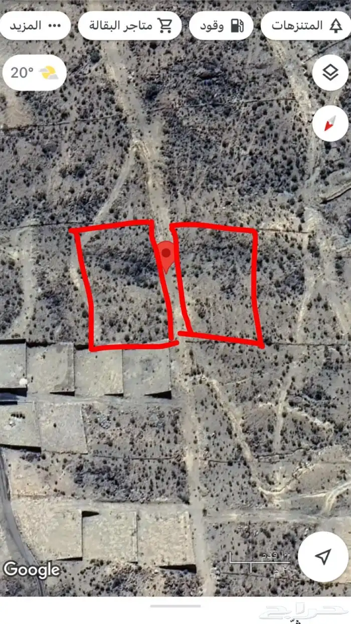 ارضين للبيع بالنماص في بني قشير 9