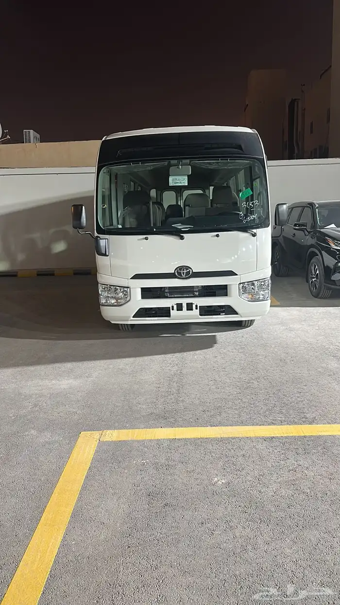 كوستر 2025 ديزل قير اوتوماتيك اصفار سعودي 0