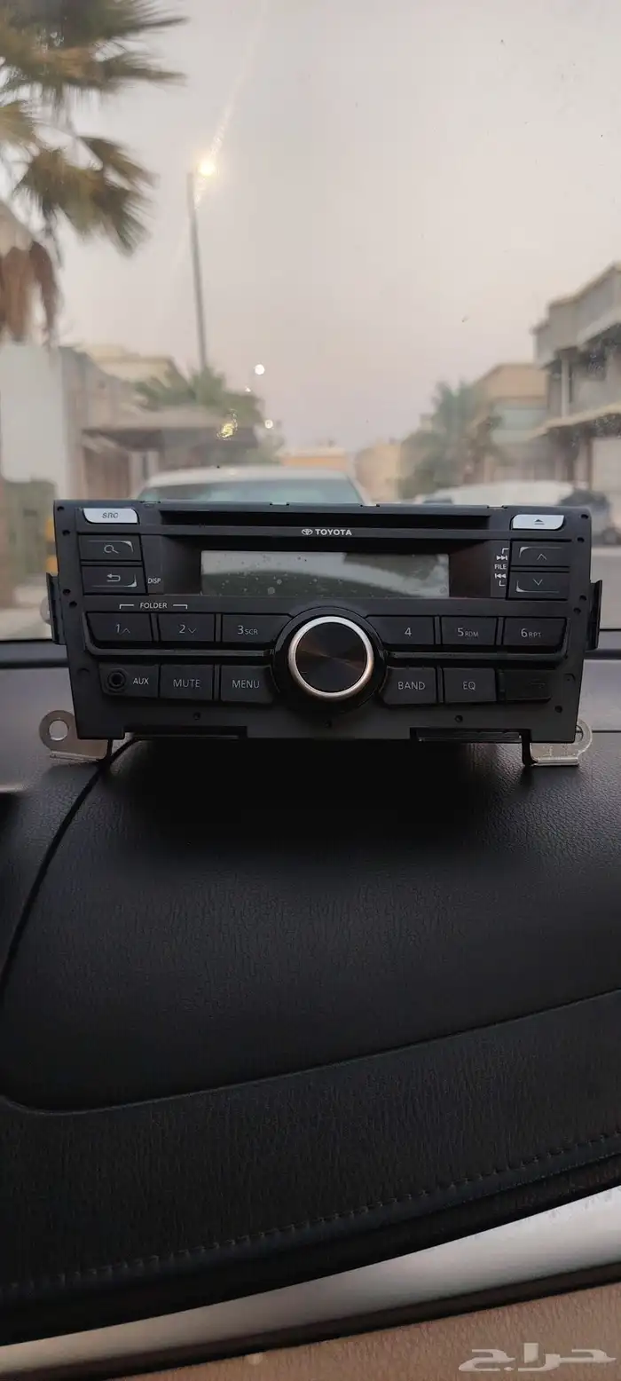 مسجل سياره يارس 2016 الوكاله نظيف جدا للبدل بشاشه او البيع 1