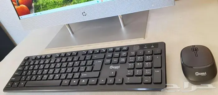 كمبيوتر مكتبي_الكل في واحد_HP_مواصفات رائعة_فخم_شاشة لمس_i5 9