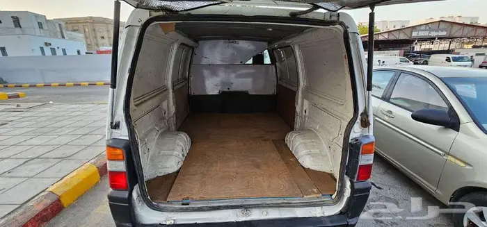 باص بضاعه مستوبيشي موديل 2008 بنزين قير عادي بدون مكيف 4