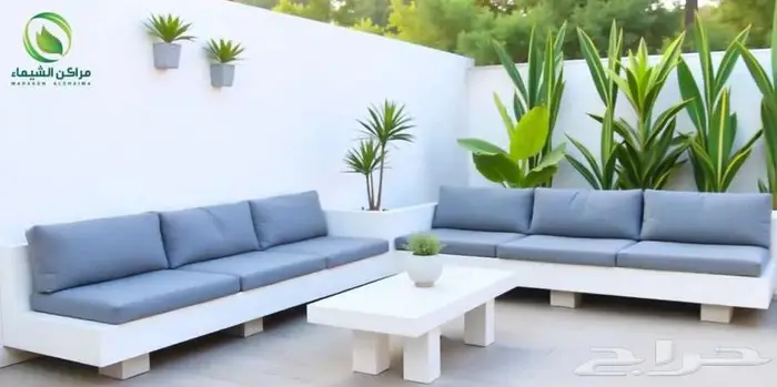 جلسات خارجية كبيرة متنقلة تفصيل فايبر وخشب سويدي الطائف 11