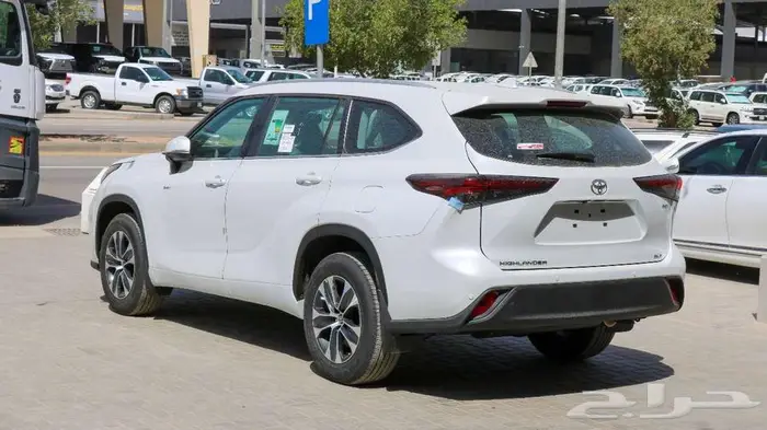 تويوتا هايلاندر جي ال اي 2025 ابيض كاش - اقساط 9