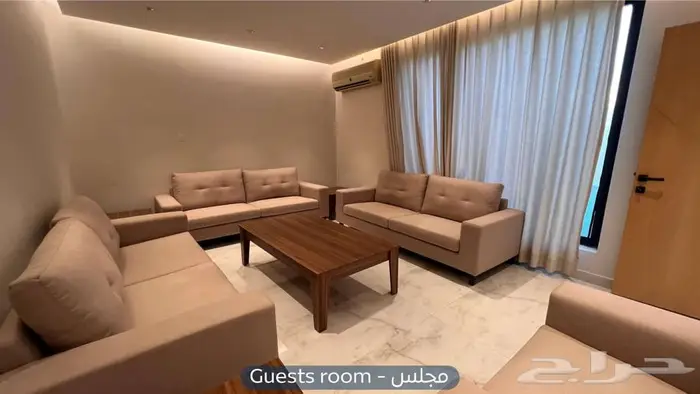 شقة مؤثثة للإيجار   حي ظهرة لبن 7