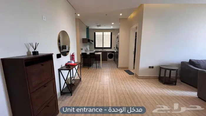 شقة مؤثثة للإيجار   حي المونسية   الرمز 33 3