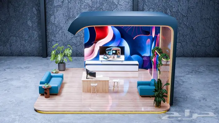 تصميم و تنفيذ بوثات معارض مصنع متخصص في التنفيذ 8