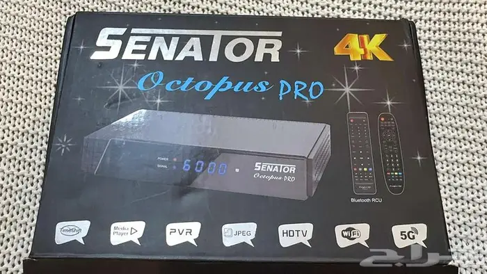 SENATOR 4K OCTOPUS Pro رسيفر 4