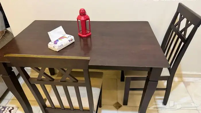 طاولة سفرة و2 كرسي 4