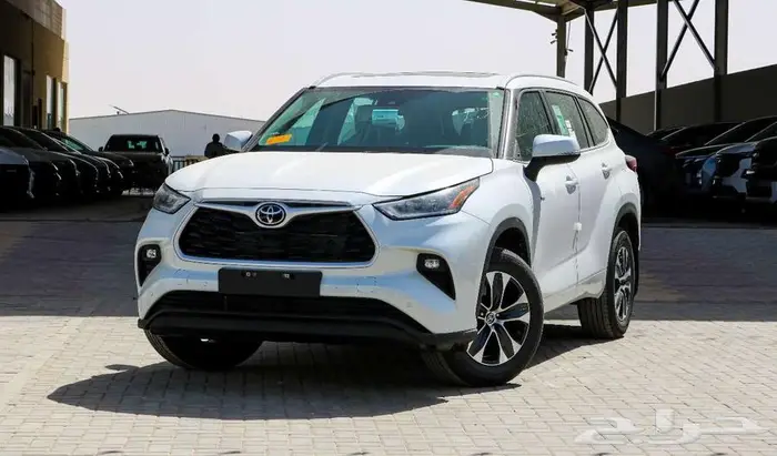 تويوتا هايلاندر جي ال اي 2025 ابيض كاش - اقساط 3