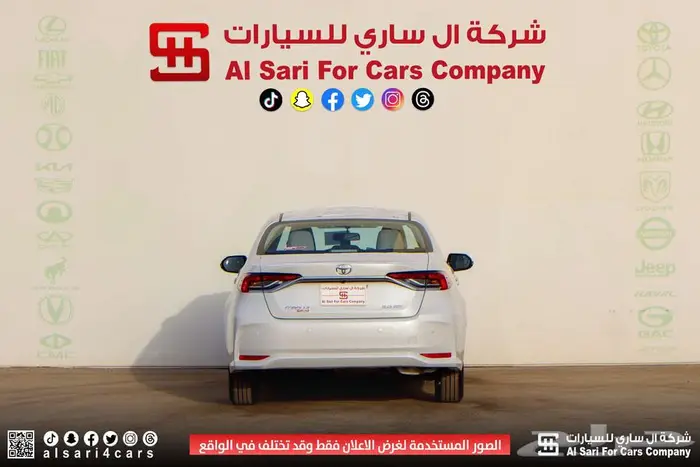 تويوتا كورلا XLI طيس مكينة 2.0 2025 اقساط بنوك وشركات 6