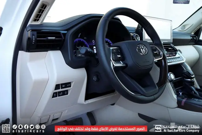 تويوتا لاند كروزر VX 2025 اقساط بنوك وشركات 26