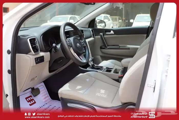 كيا سبورتاج مكينه 2.0 دبل 2019 18