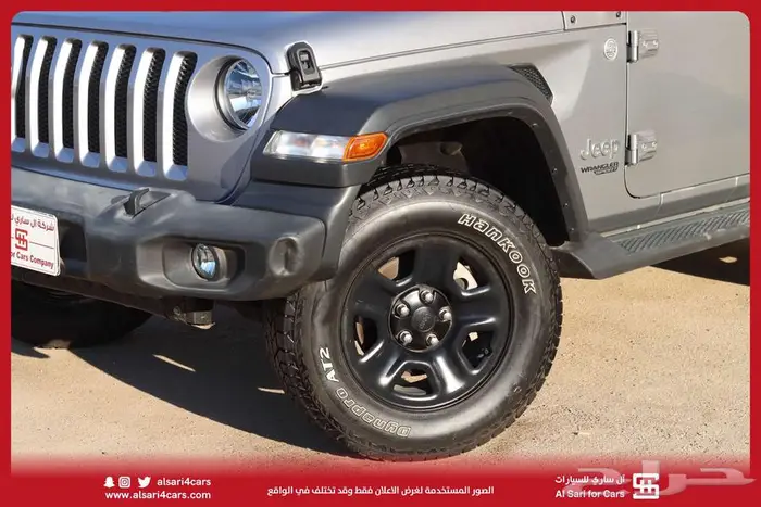 جيب رانجلر سبورت بابين موديل 2020 16