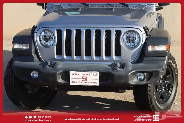 جيب رانجلر سبورت بابين موديل 2020 9