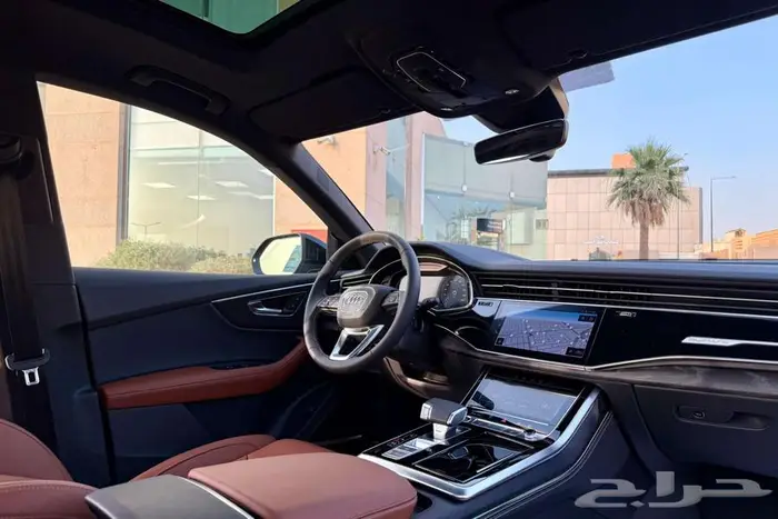 اودي Q8 S-LINE 2025 اسود خليجي 7