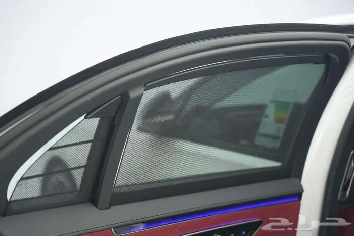 مرسيدس S 500 موديل 2025 أصفار خليجي أبيض احمر 18