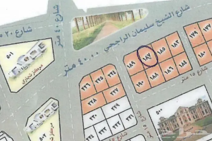 للإيجار ارض بالطائف الحلقة شارع سليمان الراجحي 200 ألف ريال 3