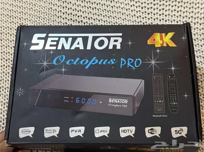 SENATOR 4K OCTOPUS Pro رسيفر 0