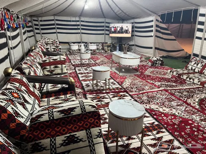 مخيم الأمراء بالدمام للإيجار قسمين مع تأجير دبابات مجانا 11