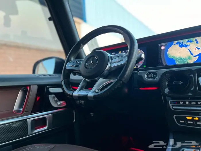 مرسيدس جي كلاس مخزن بحاله ممتازة 58