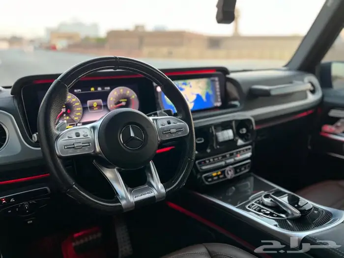 مرسيدس جي كلاس مخزن بحاله ممتازة 43