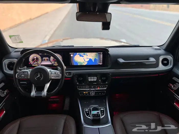 مرسيدس جي كلاس مخزن بحاله ممتازة 42