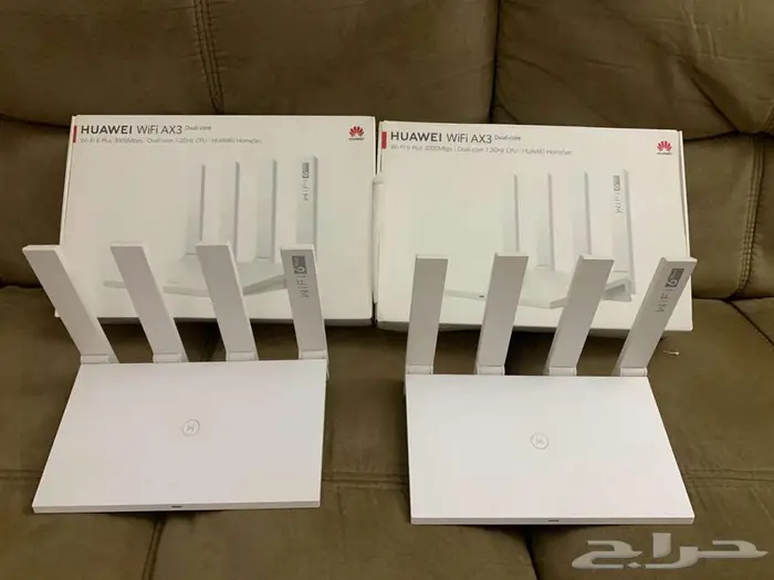 بسعر مغري للبيع 2 مقوي شبكة واي فاي HUAWEI Wifi AX3 0