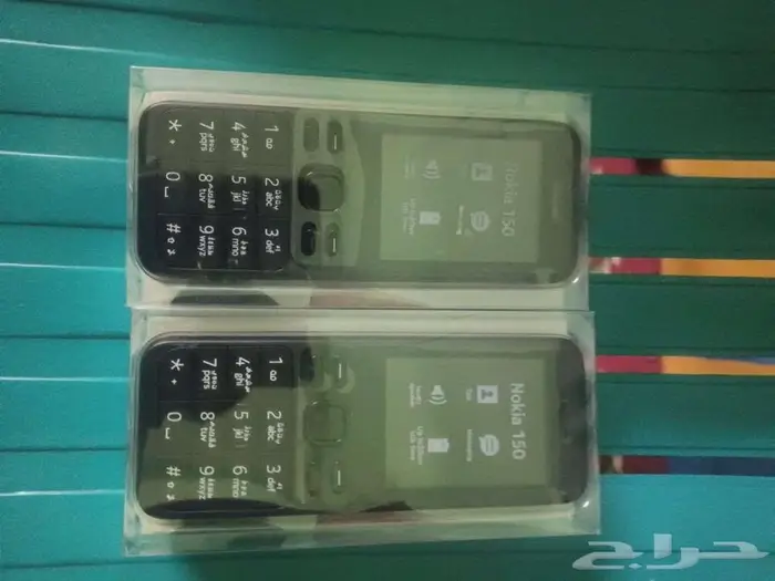 جوال نوكيا 150شريحتين جديد بالكرتونه 0