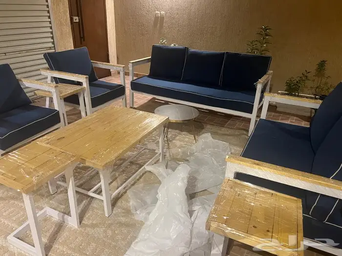 جلسة خارجية جديده 7 مقاعد ب 3500 0