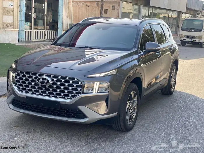 هيونداي 2021 سنتافي ديزل فل كامل دبل7 ركاب استيراد كوريا 9