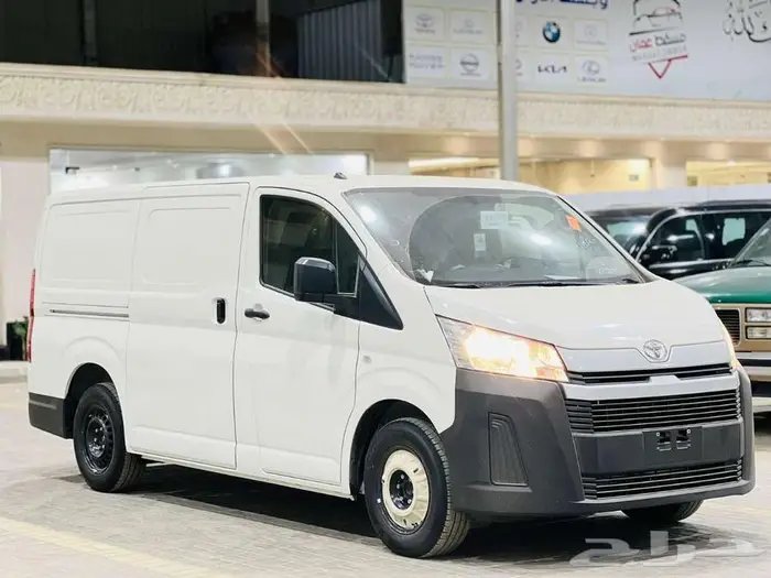 تويوتا باص هايس ديزل 2025 سقف عالي وسقف واطي جير عادي بنك 8