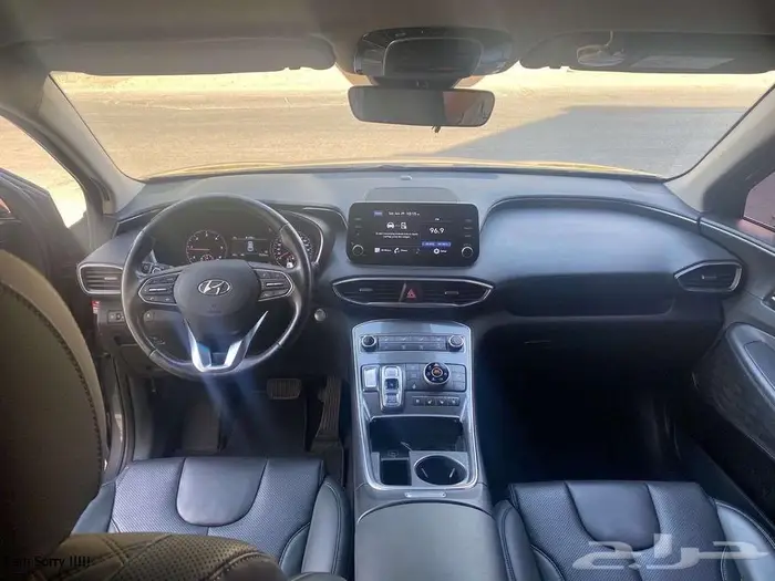 هيونداي 2021 سنتافي ديزل فل كامل دبل7 ركاب استيراد كوريا 20