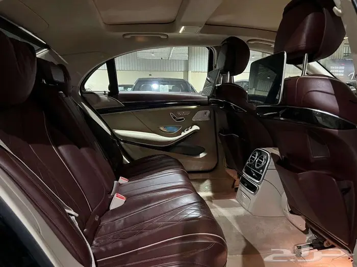 مرسيدس S560 موديل 2018 جفالي سعودي فل ازارير 4