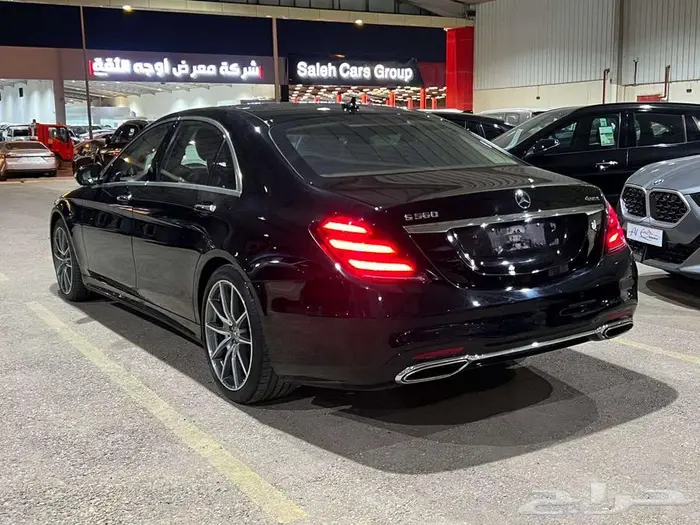 مرسيدس S560 موديل 2018 جفالي سعودي فل ازارير 11