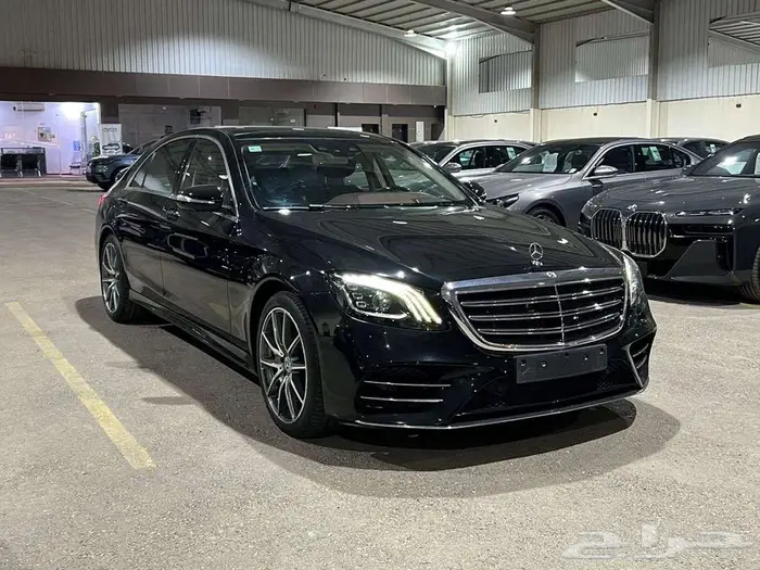مرسيدس S560 موديل 2018 جفالي سعودي فل ازارير 3