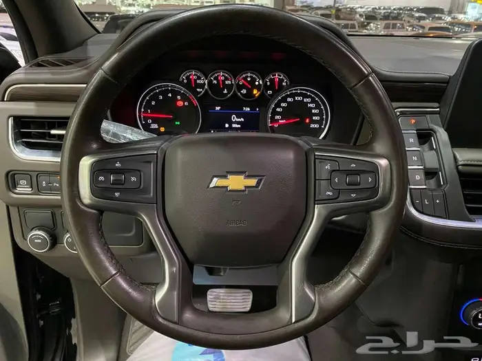 شيفروليه تاهو 2022 اسود ماشيه 75000كم 24