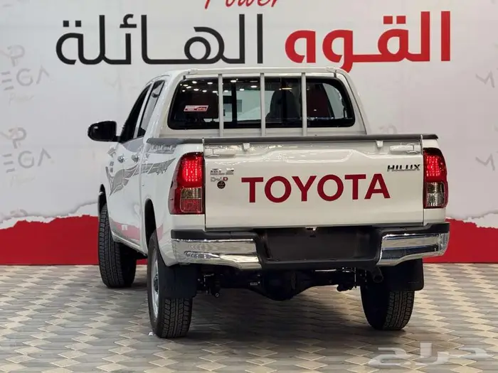 بقسط يبدأ من 1693 ريال احصل على تويوتا هايلوكس GL2 م2025 3