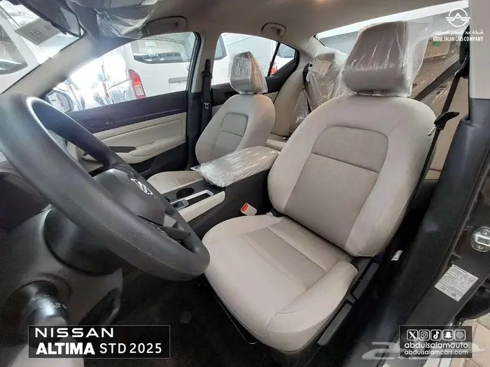 نيسان التيما استاندر موديل 2025 لتمويل البنوك - كاش 8