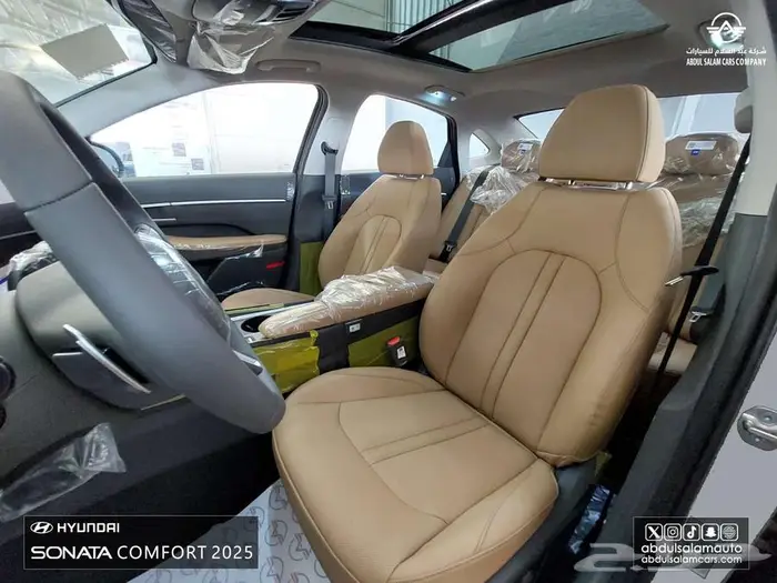 عرض سوناتا كمفورت 2025 ب 115 شامل ضريبه ولوحات كل الالوان 12