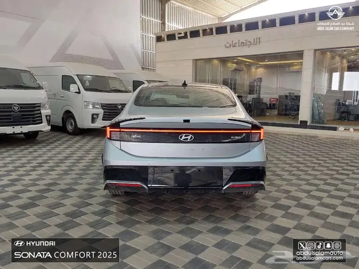 عرض سوناتا كمفورت 2025 ب 115 شامل ضريبه ولوحات كل الالوان 4
