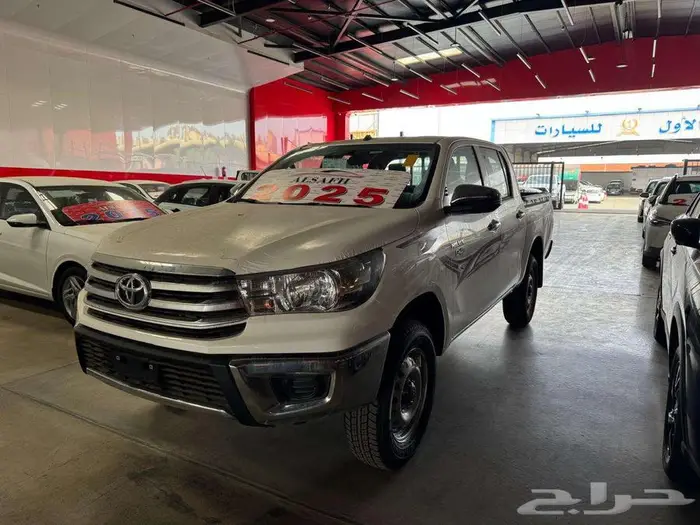 تويوتا هايلكس غمارتين سلق GL2 2025 كاش وبنوك 1