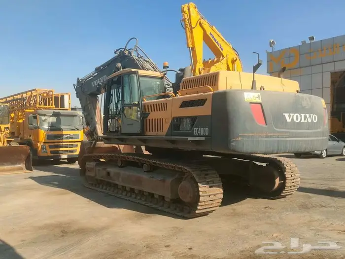 بوكلين حفار Volvo موديل EC480DL للبيع بحاله ممتازه جدا 3