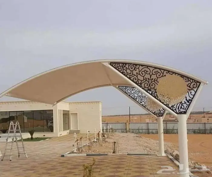 مظلات مكه بيوت شعر مكه قرميد هناجر 4